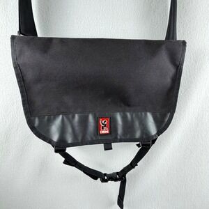 Chrome Industries Messenger Bag Black Waterproof Tarpaulin Liner Bike Bag
